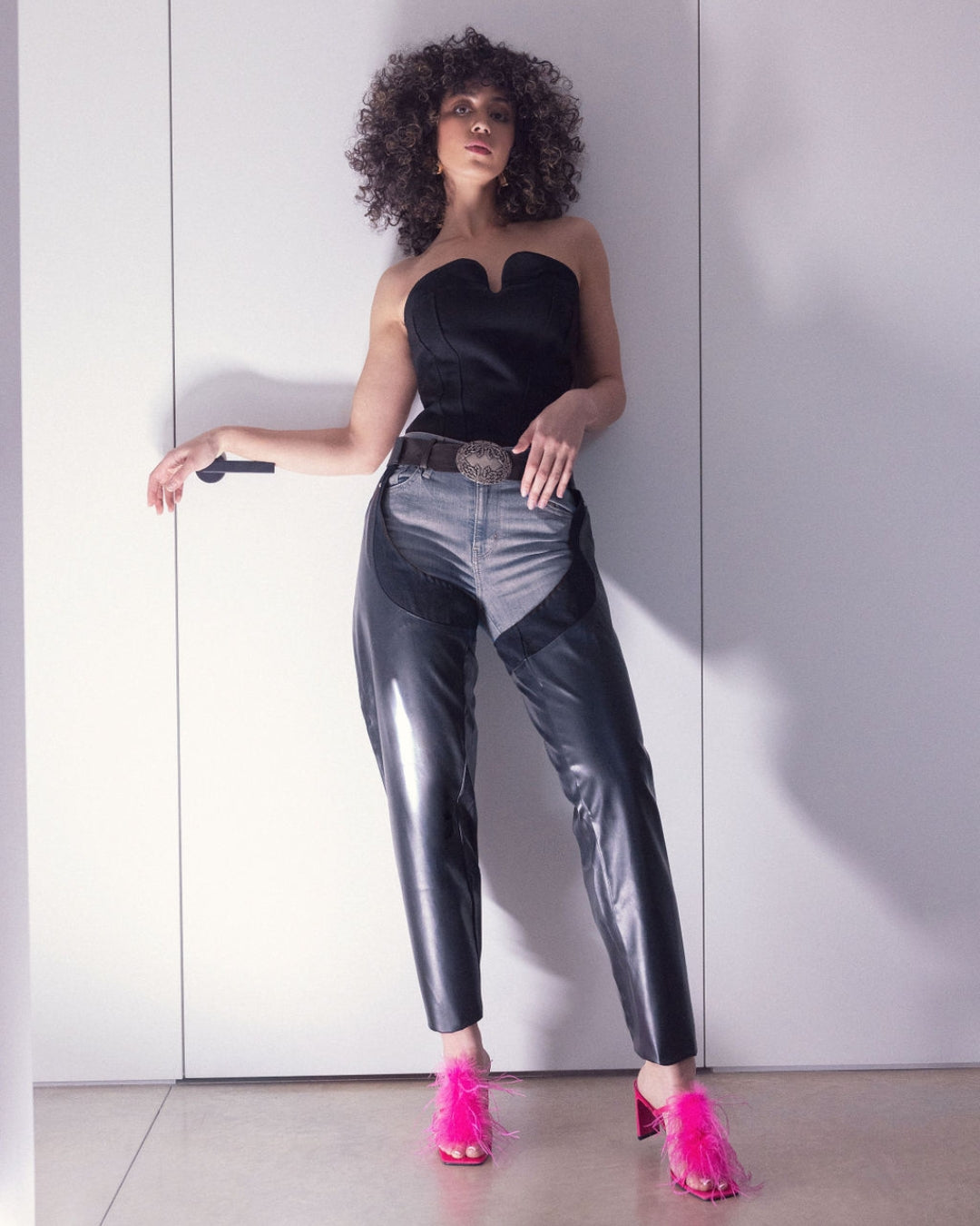 Layla Feather Sandals-1